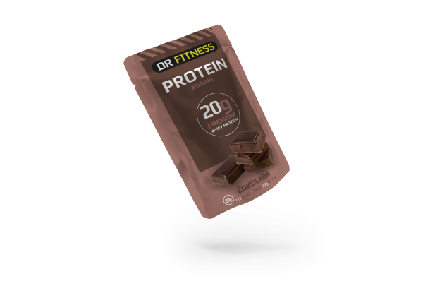 protein puding čokolada